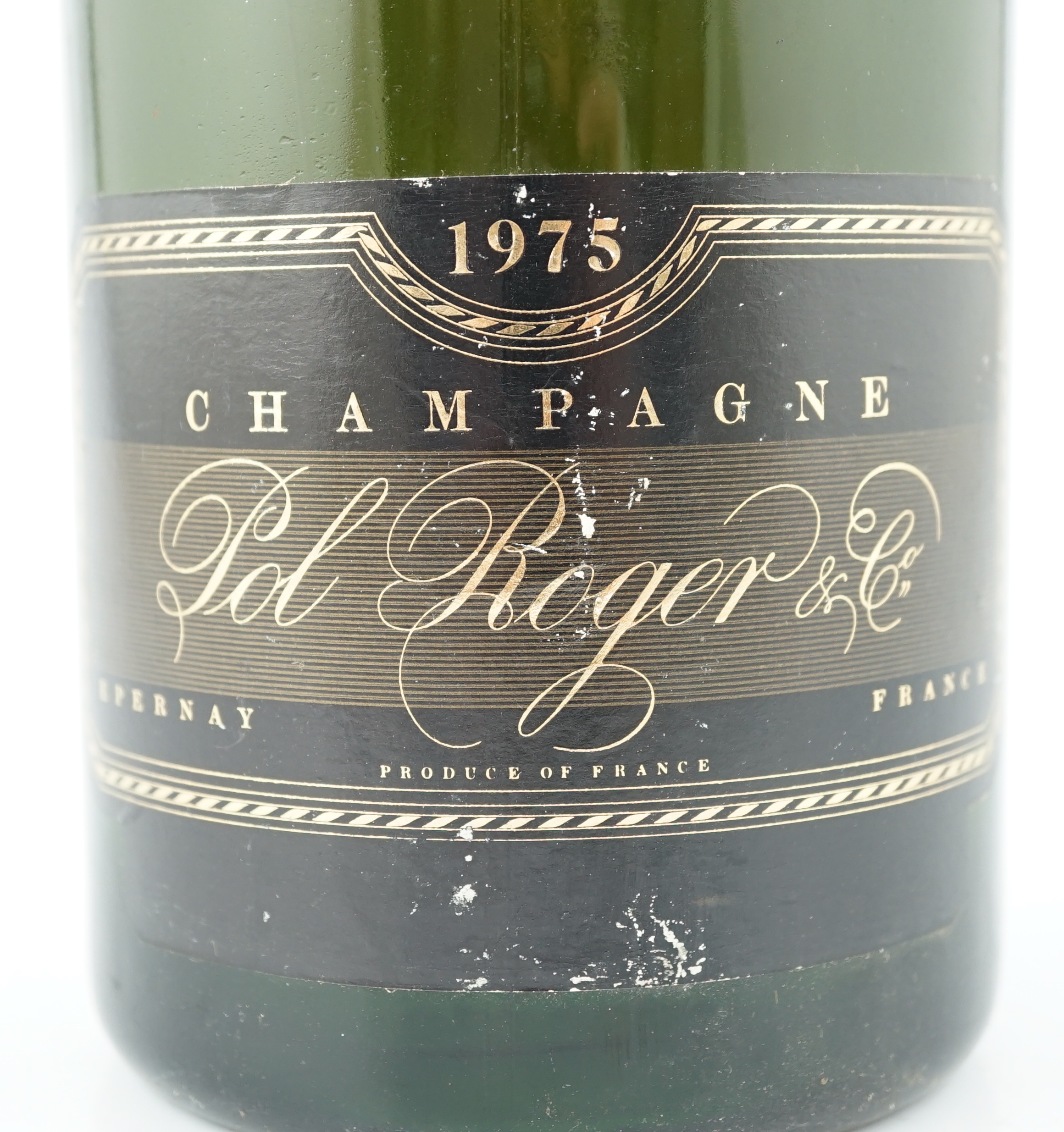 A magnum of champagne Pol Roger Cuvée Sir Winston Churchill 1975